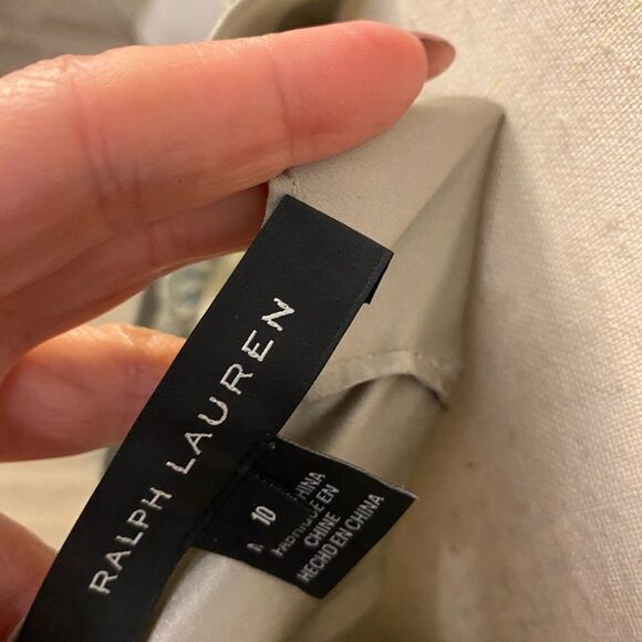 Ralph Lauren black label lace/silk dress, size 10 - Picture 10 of 11